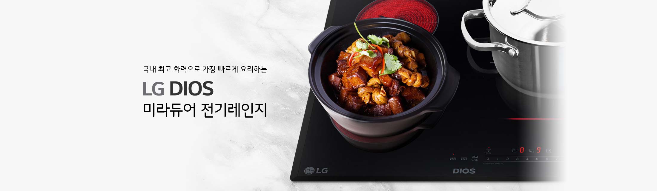 LG 디오스 미라듀어 전기레인지 최대 10개월 무료